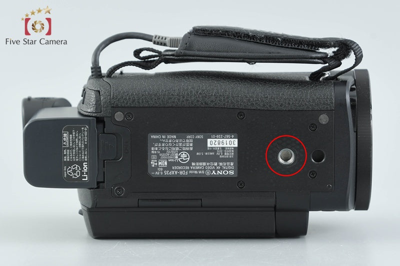 Sony Handycam FDR-AXP35 Black 4K Digital Camcorder w/ Box [Multiple Languages]