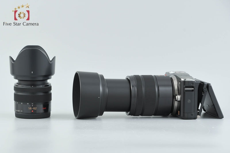 Panasonic LUMIX DMC-GF6 Black 16.0 MP 14-42 45-150 Lens [Japanese Language Only]