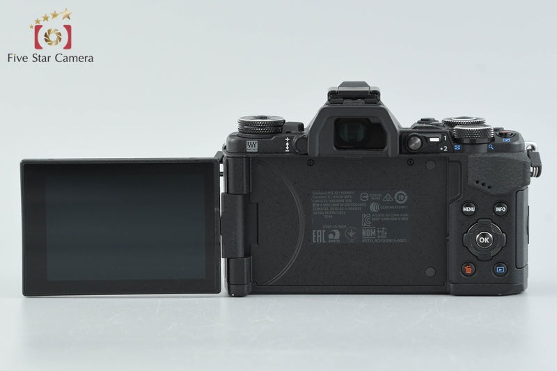 "Count 4,062" Olympus OM-D E-M5 Mark II Black 16.0 MP 14-150 II Lens w/ Box