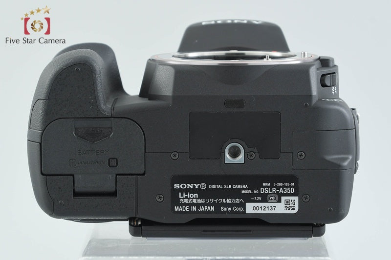 Sony α350 DSLR-A350 14.2 MP Digital SLR Camera [Japanese Language Only]