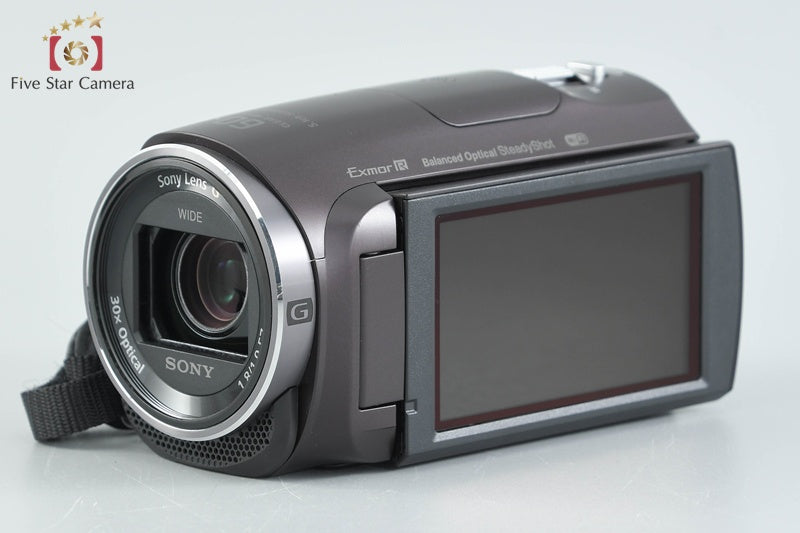 Sony Handycam HDR-CX670 Bordeaux Brown Digital HD Camcorder [Multiple Languages]