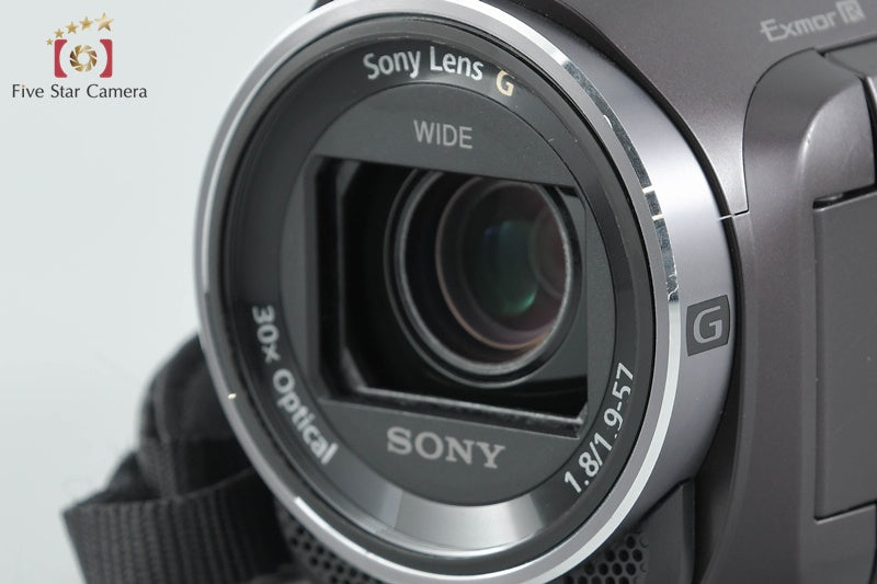Sony Handycam HDR-CX670 Bordeaux Brown Digital HD Camcorder [Multiple Languages]