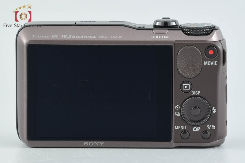 Sony Cyber-Shot DSC-HX30V Brown 18.2 MP Digital Camera [Japanese Language Only]