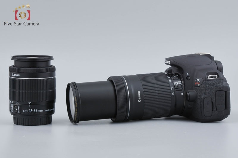 "Count 448" Canon EOS Kiss X7i / Rebel T5i / 700D 18.0 MP 18-55 55-250 Lenses