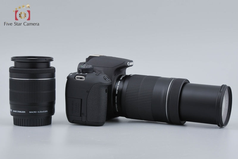 "Count 448" Canon EOS Kiss X7i / Rebel T5i / 700D 18.0 MP 18-55 55-250 Lenses
