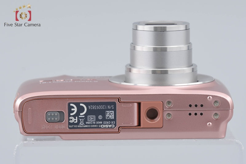 Casio EXILIM EX-Z400 Pink 12.1 MP Digital Camera