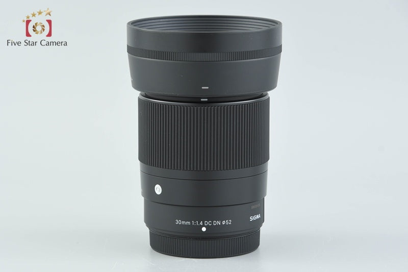 Sigma 30mm f/1.4 DC DN Contemporary for Fujifilm X Mount w/ Box