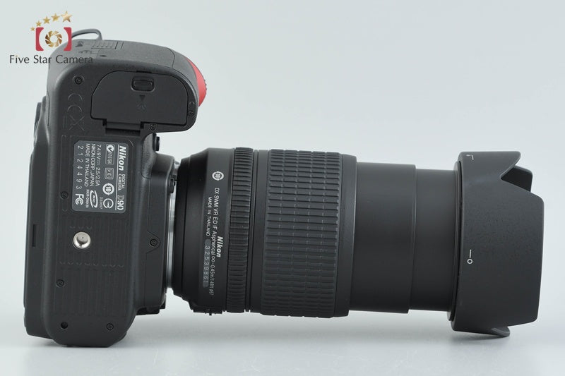 "Count 724" Nikon D90 12.3 MP DSLR Camera AF-S DX 18-105 G VR Lens