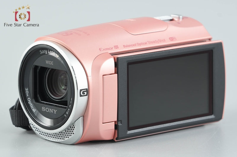 Sony Handycam HDR-CX670 Pink Digital HD Camcorder [Multiple Languages]