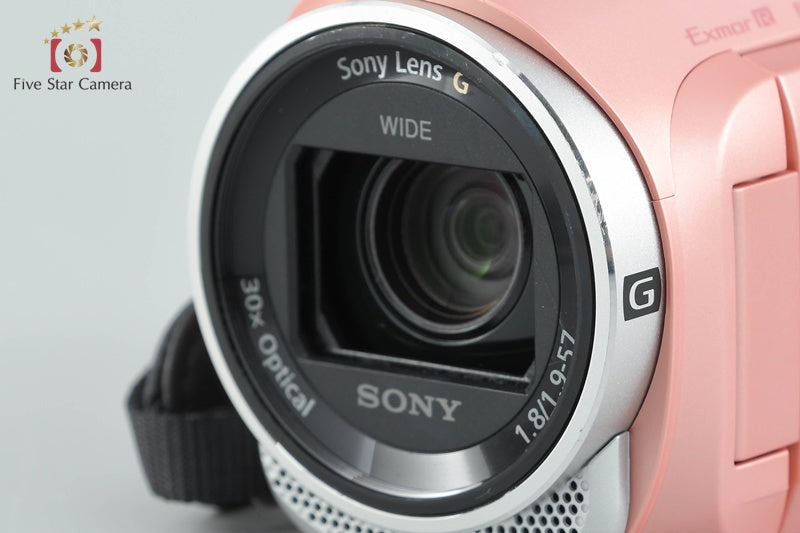 Sony Handycam HDR-CX670 Pink Digital HD Camcorder [Multiple Languages]