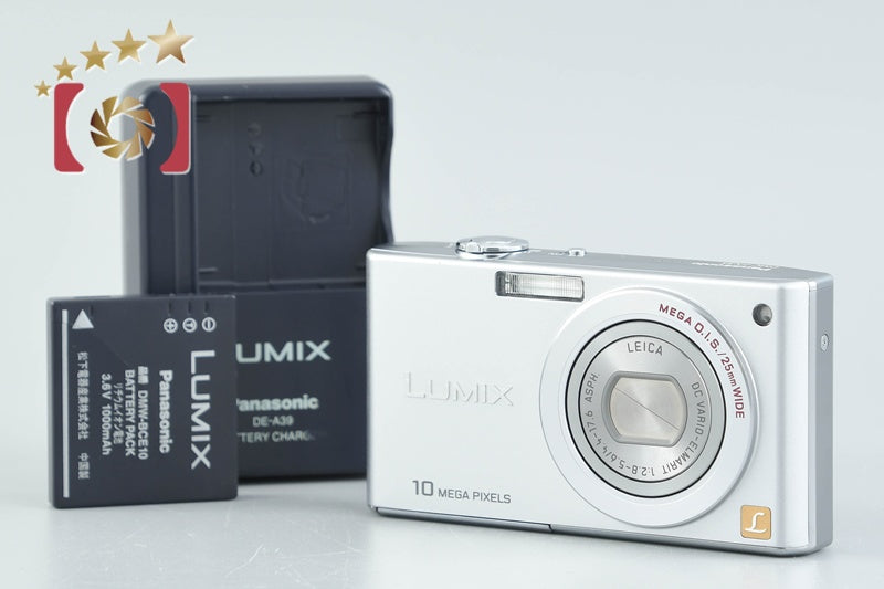 Panasonic LUMIX DMC-FX35 Silver 10.1 MP Digital Camera [Japanese Language Only]