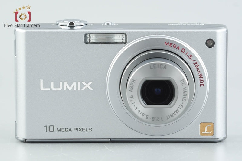 Panasonic LUMIX DMC-FX35 Silver 10.1 MP Digital Camera [Japanese Language Only]