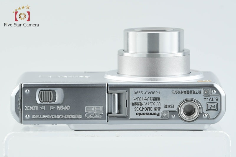 Panasonic LUMIX DMC-FX35 Silver 10.1 MP Digital Camera [Japanese Language Only]