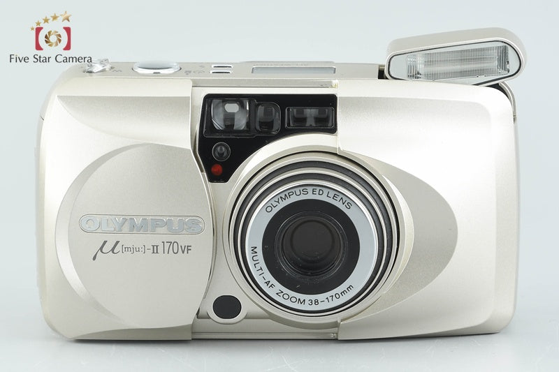 Olympus μ[mju:]-II 170 VF 35mm Point & Shoot Film Camera
