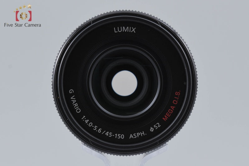 Panasonic LUMIX G VARIO 45-150mm f/4-5.6 ASPH. MEGA O.I.S. H-FS45150 Black