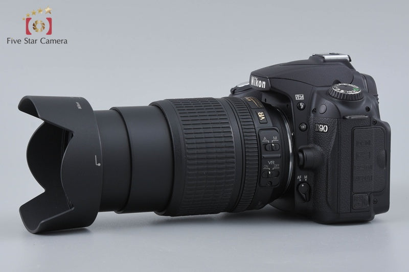 Nikon D90 12.3 MP DSLR Camera AF-S DX 18-105 G VR Lens