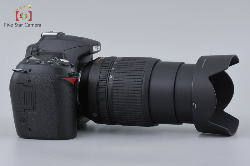 Nikon D90 12.3 MP DSLR Camera AF-S DX 18-105 G VR Lens