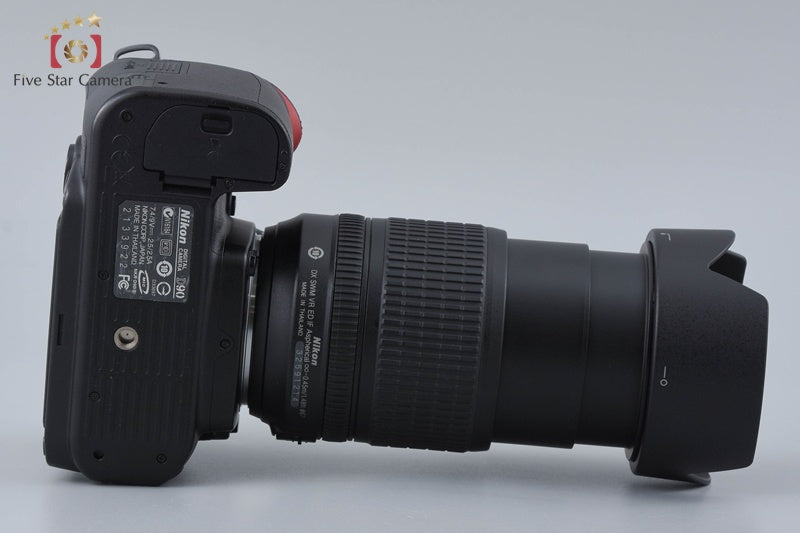 Nikon D90 12.3 MP DSLR Camera AF-S DX 18-105 G VR Lens