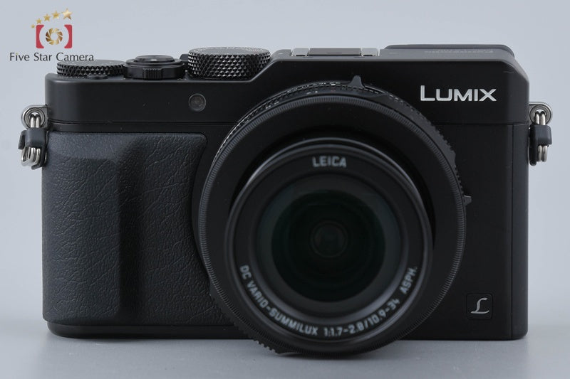 Panasonic LUMIX DMC-LX100 Black 12.8 MP Digital Camera [Japanese Language Only]