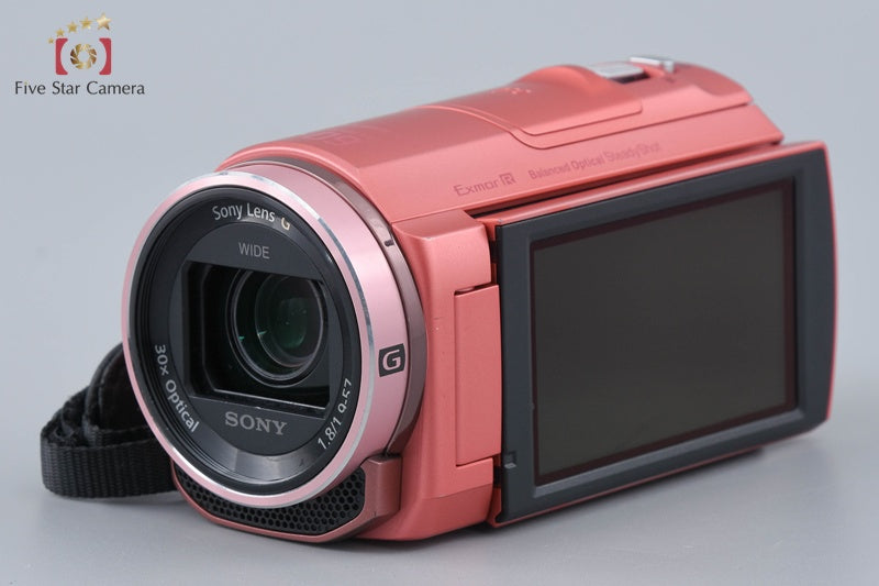 SONY HANDYCAM HDR-CX535 Pink Video Camcorder [Japanese Language Only]