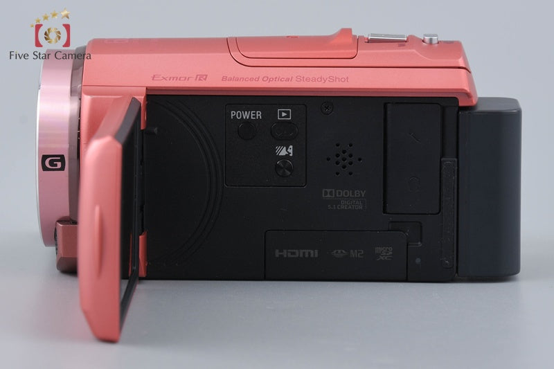 SONY HANDYCAM HDR-CX535 Pink Video Camcorder [Japanese Language Only]