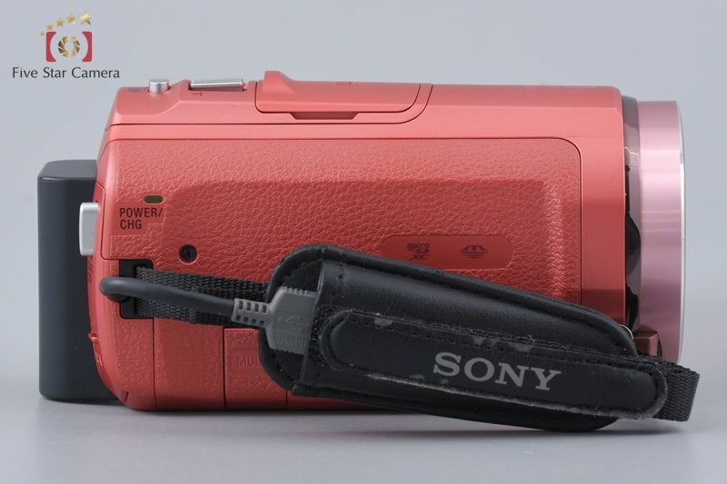 SONY HANDYCAM HDR-CX535 Pink Video Camcorder [Japanese Language Only]