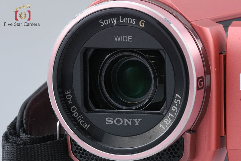SONY HANDYCAM HDR-CX535 Pink Video Camcorder [Japanese Language Only]