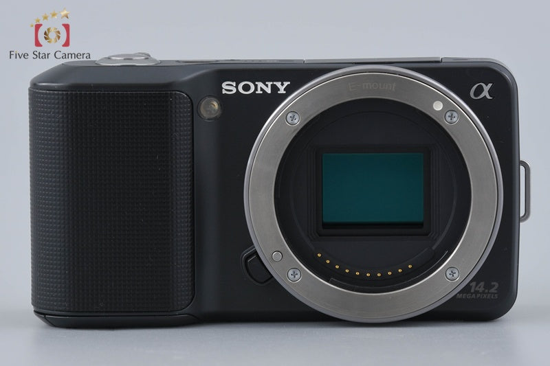 Sony Alpha α NEX-3 Black 14.2 MP 16mm Lens [Japanese Language Only]