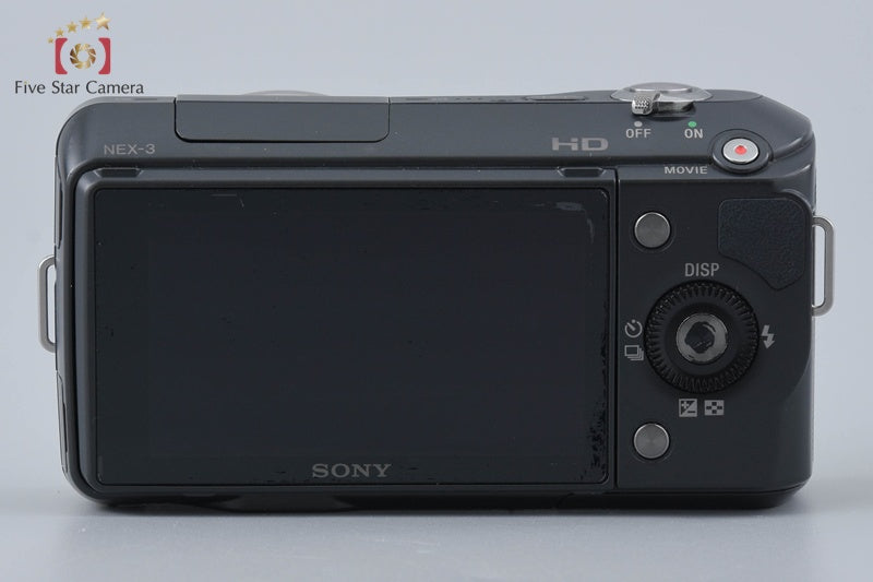 Sony Alpha α NEX-3 Black 14.2 MP 16mm Lens [Japanese Language Only]