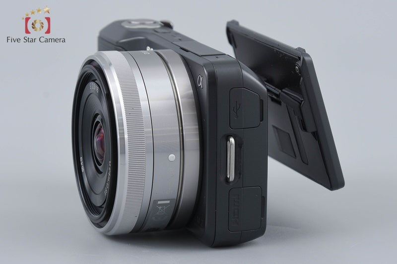 Sony Alpha α NEX-3 Black 14.2 MP 16mm Lens [Japanese Language Only]