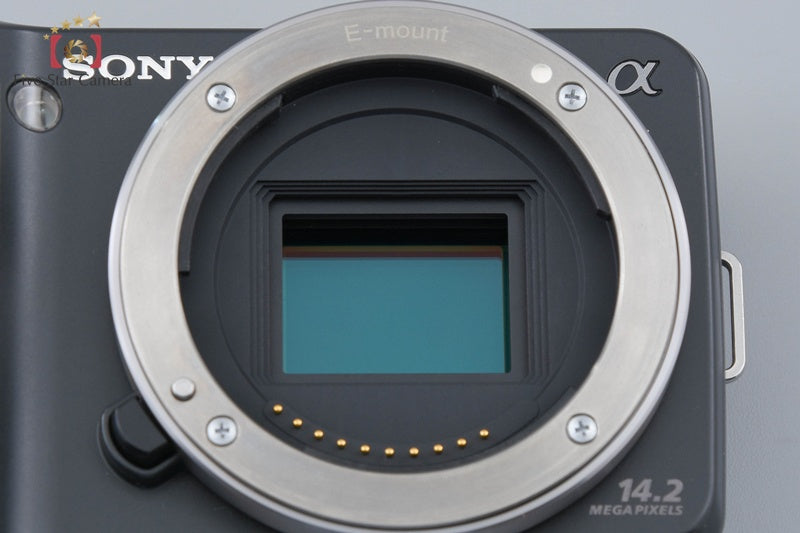 Sony Alpha α NEX-3 Black 14.2 MP 16mm Lens [Japanese Language Only]