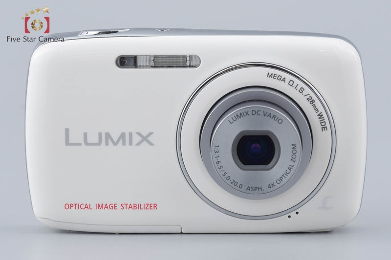 Panasonic LUMIX DMC-S1 White 12.1 MP Digital Camera [Japanese Language Only]