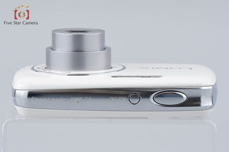 Panasonic LUMIX DMC-S1 White 12.1 MP Digital Camera [Japanese Language Only]