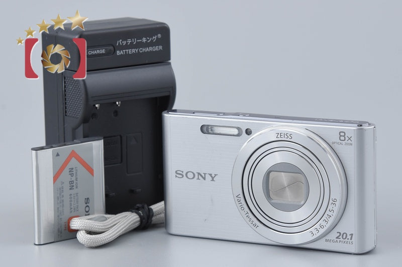 Sony Cyber-Shot DSC-W830 Silver 20.1 MP Digital Camera [Japanese Language Only]