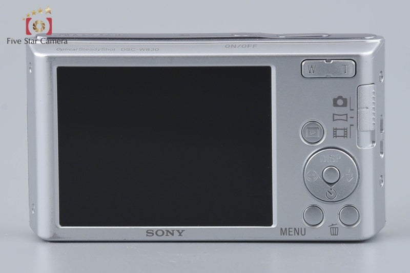 Sony Cyber-Shot DSC-W830 Silver 20.1 MP Digital Camera [Japanese Language Only]