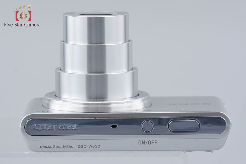 Sony Cyber-Shot DSC-W830 Silver 20.1 MP Digital Camera [Japanese Language Only]