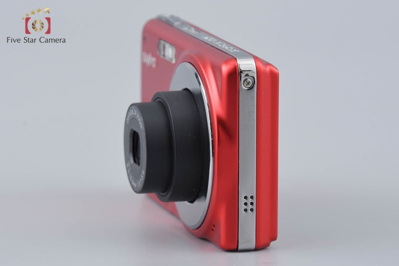 SANYO DSC-X1260 Red 12.1 MP Digital Camera [Japanese Language Only]