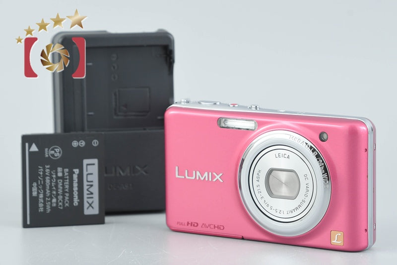 Panasonic LUMIX DMC-FX77 Glamourous Pink Digital Camera [Japanese Language Only]