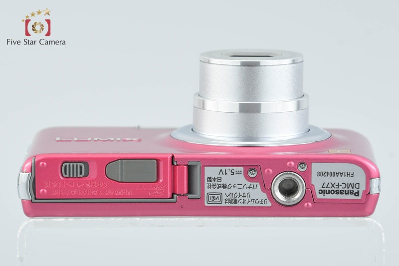 Panasonic LUMIX DMC-FX77 Glamourous Pink Digital Camera [Japanese Language Only]