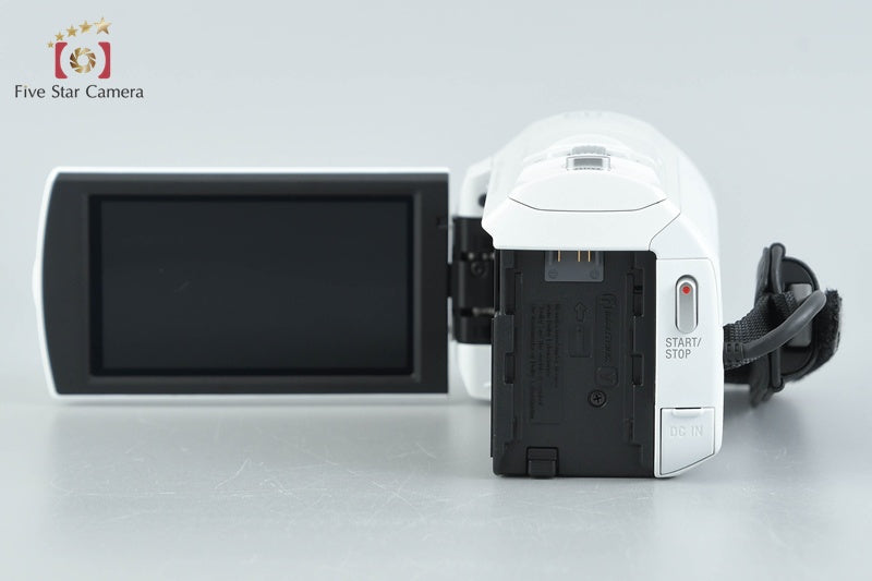 SONY HANDYCAM HDR-CX535 White Video Camcorder [Japanese Language Only]
