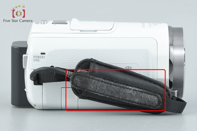 SONY HANDYCAM HDR-CX535 White Video Camcorder [Japanese Language Only]