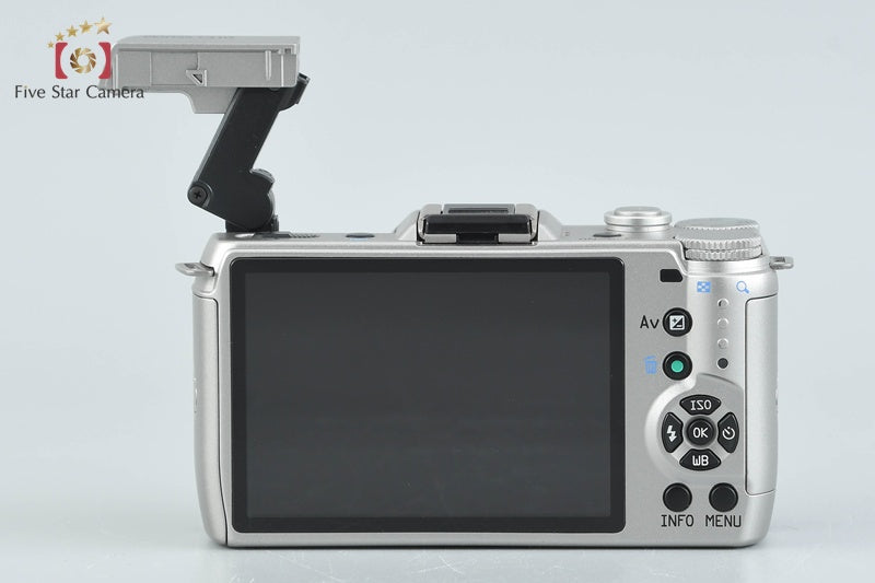 "Count 510" PENTAX Q10 Silver 12.4 MP Digital Camera 5-15 15-45 Lenses w/ Box