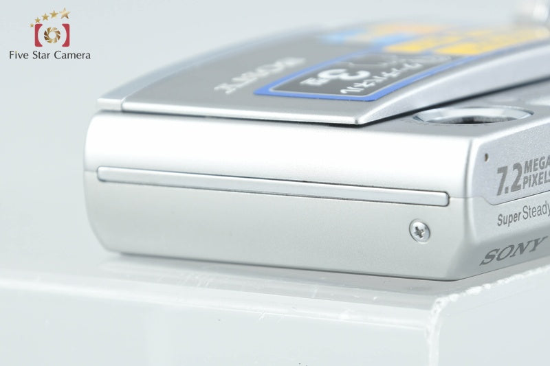 Sony Cyber-Shot DSC-T50 Silver 7.2 MP Digital Camera [Japanese Language Only]