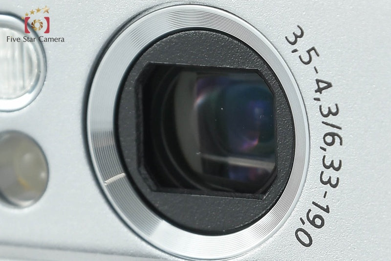 Sony Cyber-Shot DSC-T50 Silver 7.2 MP Digital Camera [Japanese Language Only]