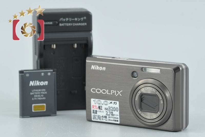 Nikon COOLPIX S600 Urban Black 10.0 MP Digital Camera