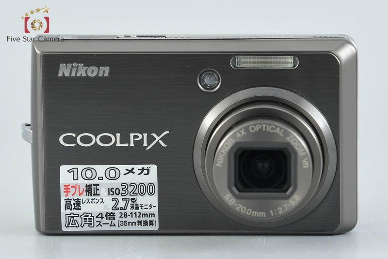 Nikon COOLPIX S600 Urban Black 10.0 MP Digital Camera