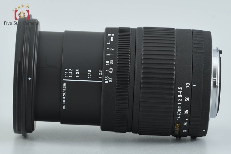SIGMA 17-70mm f/2.8-4.5 for Sigma SA Mount