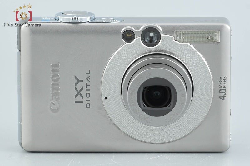 Canon IXY Digital 50 Silver 4.0 MP Digital Camera w/ Box