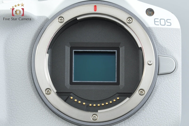 Shutter count 1,000 Canon EOS R50 White 24.2 MP RF-S 18-45 55-210 Lenses