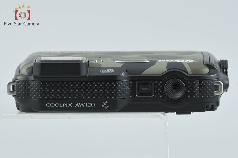 Nikon COOLPIX AW120 Camouflage Green 16.0 MP Digital Camera
